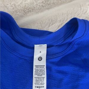 Lululemon Blue Athletic Top